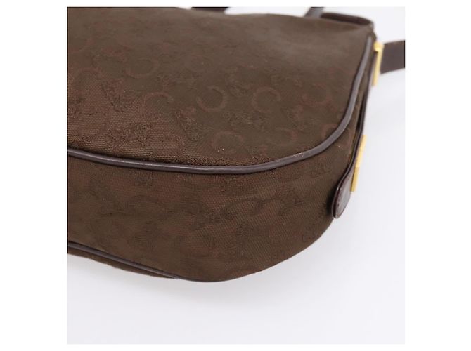 Céline CELINE C Sulky Schultertasche Brown Gold Auth 204267 Braun Golden - Ansicht 10