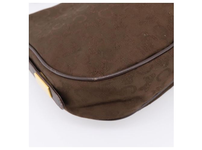 Céline CELINE C Sulky Schultertasche Brown Gold Auth 204267 Braun Golden - Ansicht 11