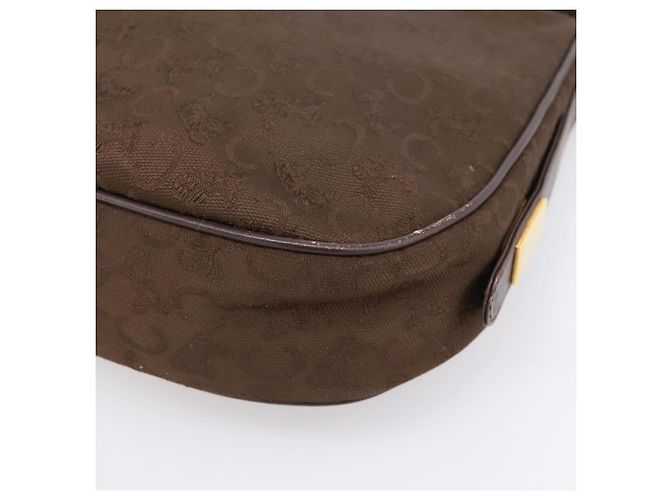 Céline CELINE C Sulky Schultertasche Brown Gold Auth 204267 Braun Golden - Ansicht 12