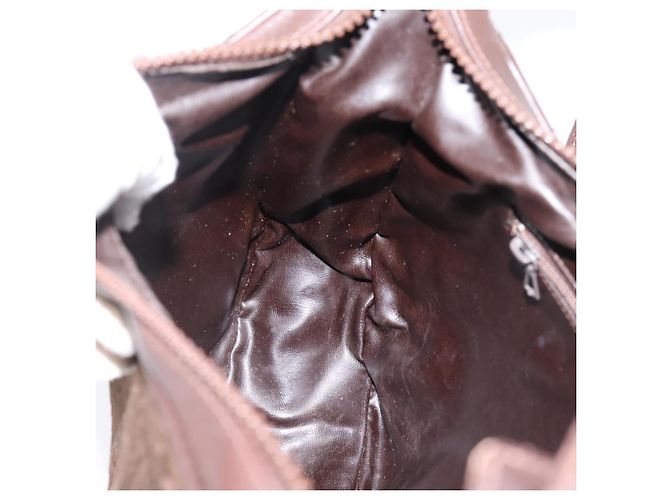Céline CELINE C Sulky Schultertasche Brown Gold Auth 204267 Braun Golden - Ansicht 18