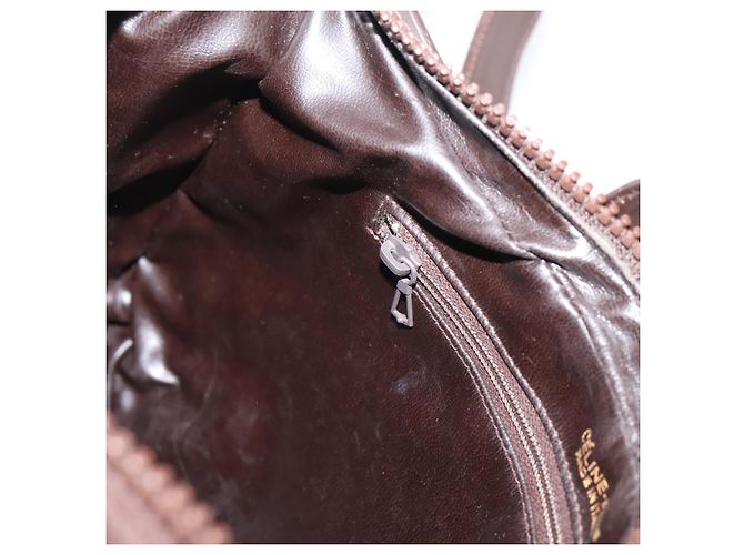 Céline CELINE C Sulky Schultertasche Brown Gold Auth 204267 Braun Golden - Ansicht 19