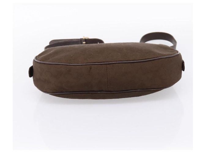 Céline CELINE C Sulky Schultertasche Brown Gold Auth 204267 Braun Golden - Ansicht 9