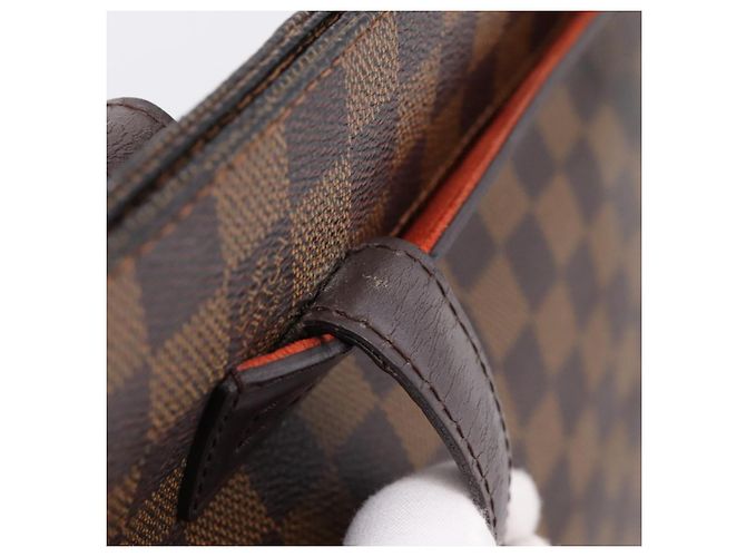 Borsa Tote LOUIS VUITTON Damier Ebene Parioli PM N51123 LV Auth 201515A - vista 10