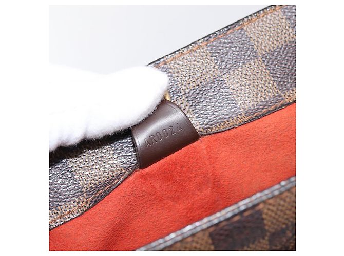 Borsa Tote LOUIS VUITTON Damier Ebene Parioli PM N51123 LV Auth 201515A - vista 12