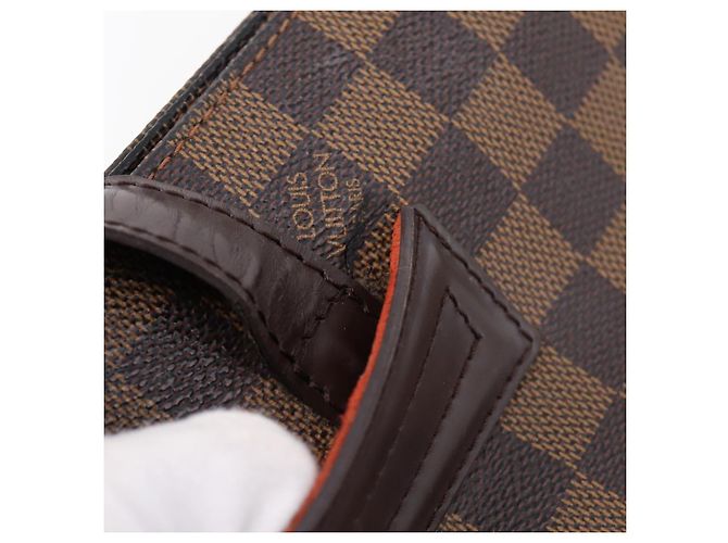 Borsa Tote LOUIS VUITTON Damier Ebene Parioli PM N51123 LV Auth 201515A - vista 9