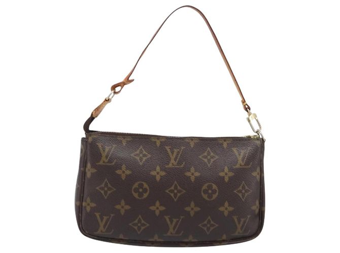 LOUIS VUITTON Monogram Pochette Accessoires Pouch M51980 LV Auth 204168 Monograma - vista 2