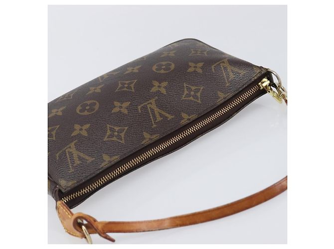 LOUIS VUITTON Monogram Pochette Accessoires Pouch M51980 LV Auth 204168 Monograma - vista 6