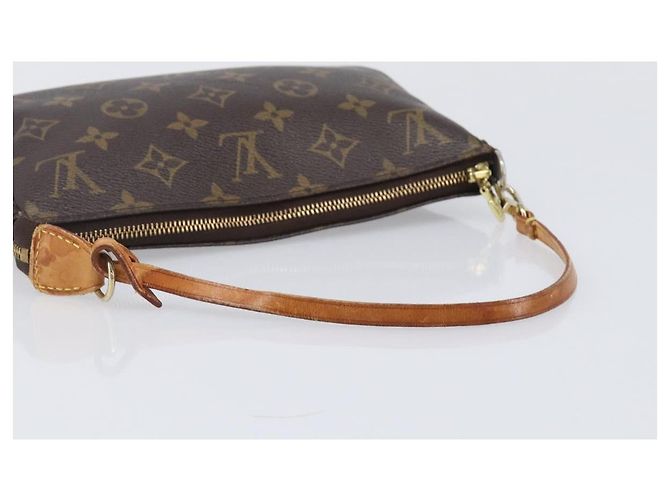 LOUIS VUITTON Monogram Pochette Accessoires Pouch M51980 LV Auth 204168 Monograma - vista 7