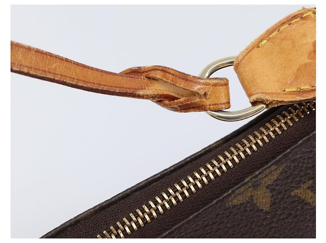 LOUIS VUITTON Monogram Pochette Accessoires Pouch M51980 LV Auth 204168 Monograma - vista 8