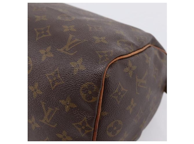 LOUIS VUITTON Monogram Speedy 25 Hand Bag M41528 LV Auth 201491 Monogramma - vista 15