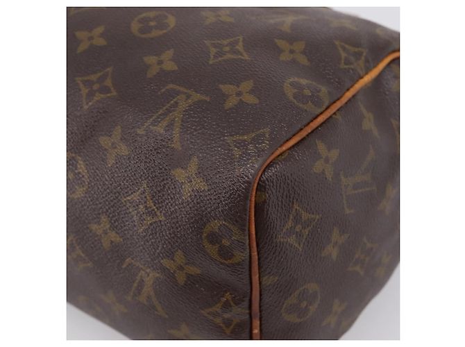 LOUIS VUITTON Monogram Speedy 25 Hand Bag M41528 LV Auth 201491 Monogramma - vista 17