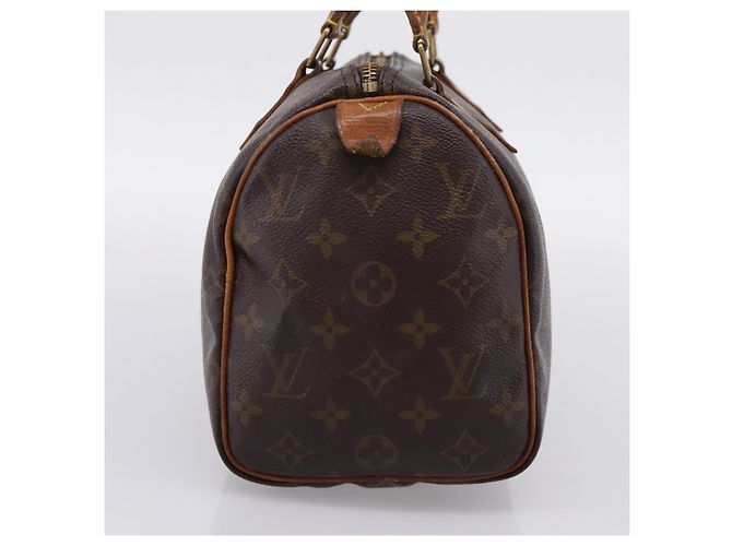 LOUIS VUITTON Monogram Speedy 25 Hand Bag M41528 LV Auth 201491 Monogramma - vista 3