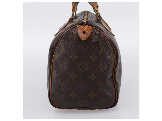LOUIS VUITTON Monogram Speedy 25 Hand Bag M41528 LV Auth 201491 Monogramma - vista 4