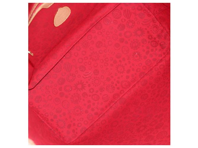 LOUIS VUITTON Yayoi Kusama Face Neverfull MM Tote Bag M46447 LV Auth 203277SAV Monogramma - vista 10