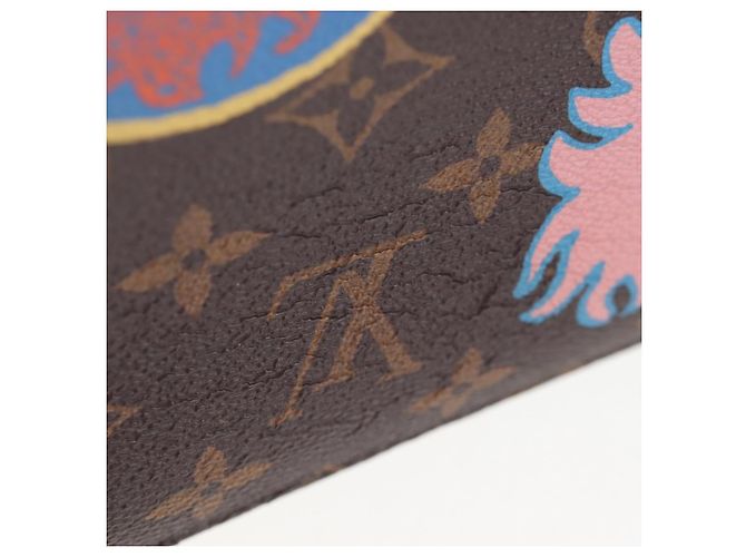 LOUIS VUITTON Yayoi Kusama Face Neverfull MM Tote Bag M46447 LV Auth 203277SAV Monogramma - vista 25
