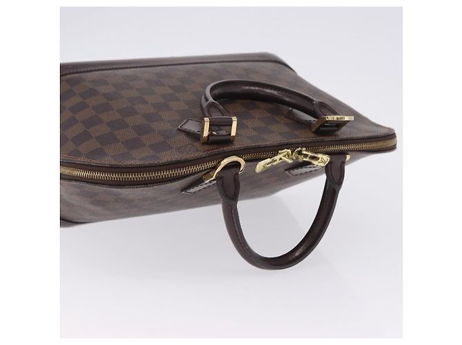Borsa a mano LOUIS VUITTON Damier Ebene Alma N51131 LV Auth 205811A - vista 14