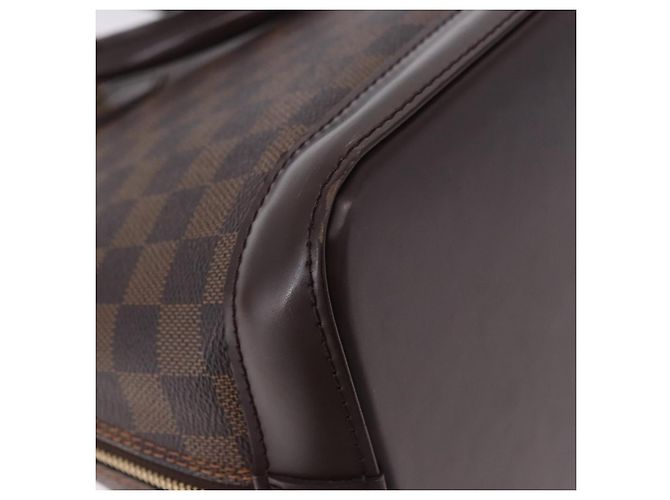 Borsa a mano LOUIS VUITTON Damier Ebene Alma N51131 LV Auth 205811A - vista 18