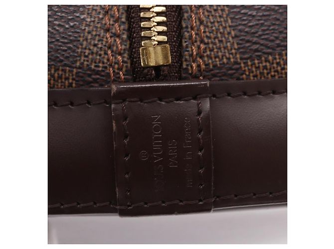 Borsa a mano LOUIS VUITTON Damier Ebene Alma N51131 LV Auth 205811A - vista 20
