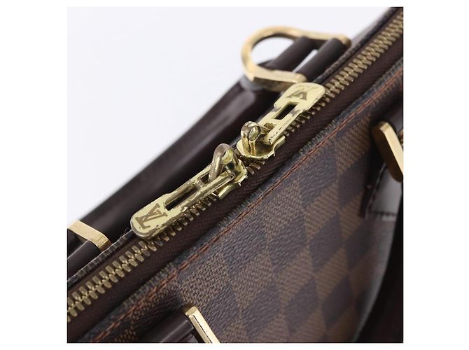 Borsa a mano LOUIS VUITTON Damier Ebene Alma N51131 LV Auth 205811A - vista 21