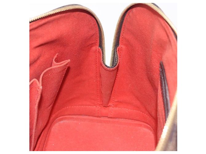 Borsa a mano LOUIS VUITTON Damier Ebene Alma N51131 LV Auth 205811A - vista 23