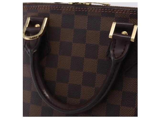 Borsa a mano LOUIS VUITTON Damier Ebene Alma N51131 LV Auth 205811A - vista 9