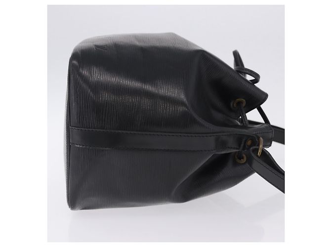 Borsa a tracolla LOUIS VUITTON Epi Petit Noe Nera M44102 LV Auth 205071A Nero - vista 3