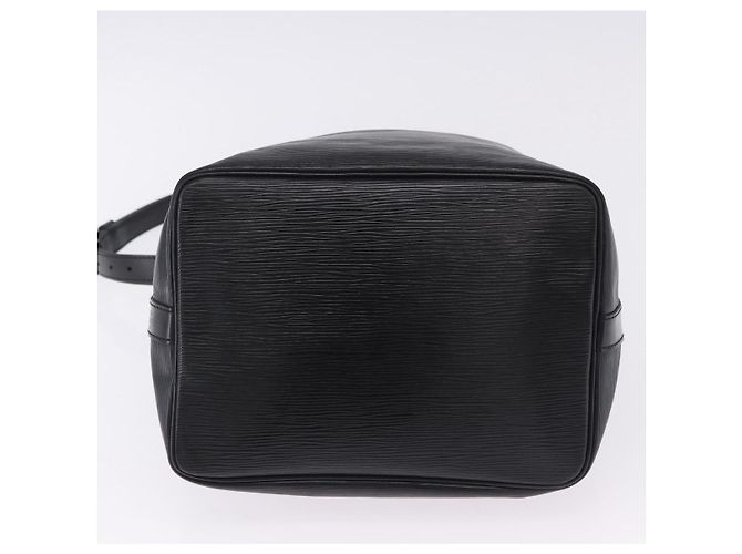 Borsa a tracolla LOUIS VUITTON Epi Petit Noe Nera M44102 LV Auth 205071A Nero - vista 5