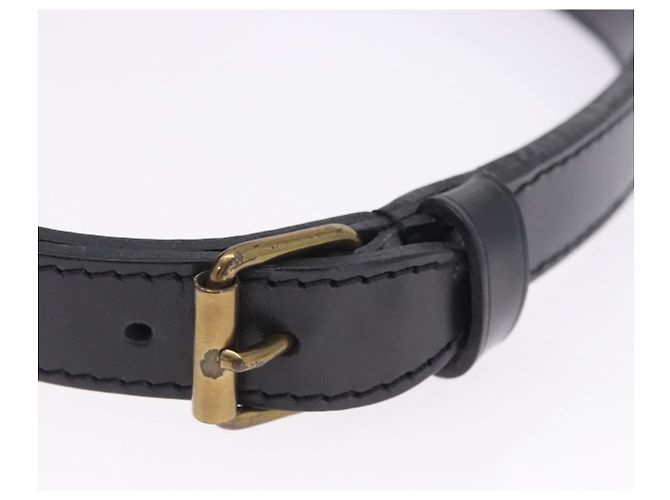 Borsa a tracolla LOUIS VUITTON Epi Petit Noe Nera M44102 LV Auth 205071A Nero - vista 8