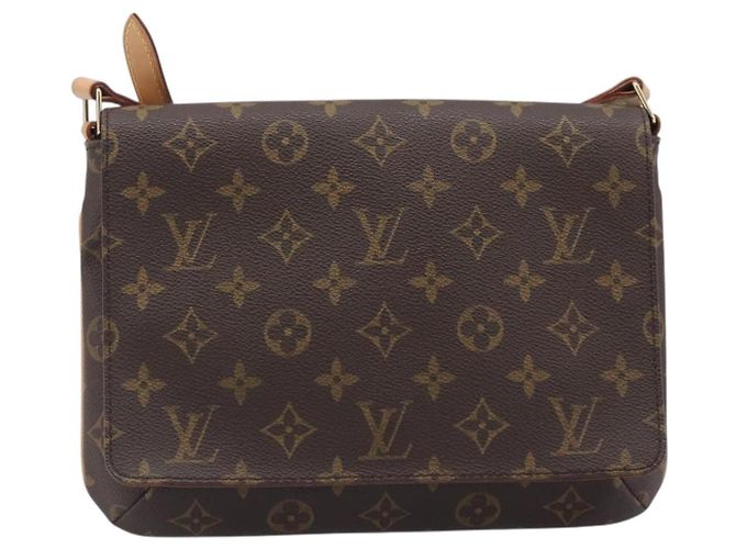 LOUIS VUITTON Monogram Musette Tango Short Strap Bag M51257 LV Auth 201387SAV Monogramma - vista 13