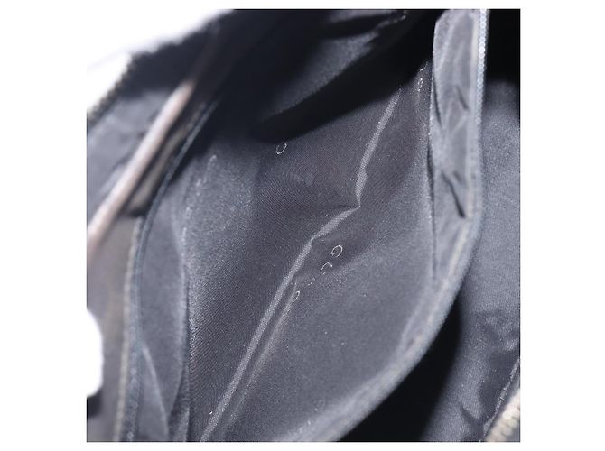 Borsa a Tracolla GUCCI Pelle Nero Argento 001 3814 Auth BA15533 - vista 22
