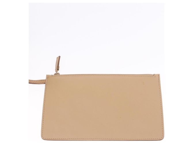 Sac à épaule GUCCI en cuir beige et or 92706 Auth 205079 Doré - vue 22