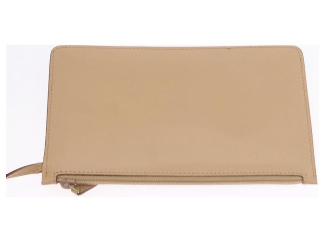 Sac à épaule GUCCI en cuir beige et or 92706 Auth 205079 Doré - vue 23