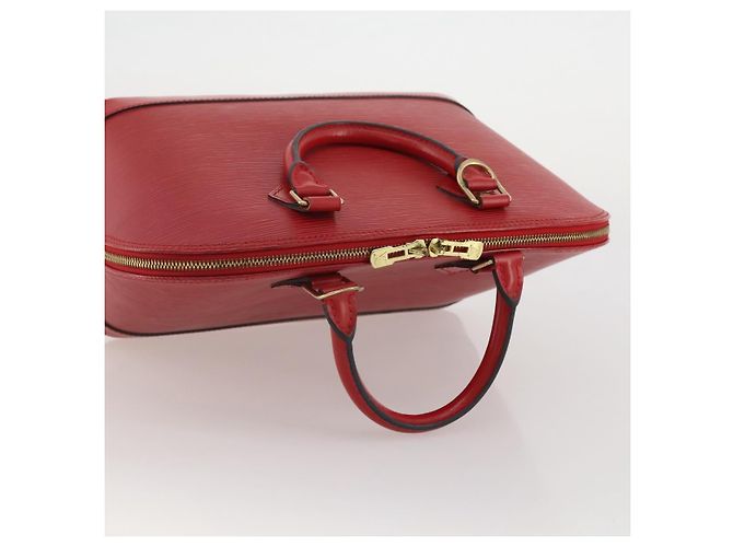 Borsa a mano LOUIS VUITTON Epi Alma Castilian Red M52147 LV Auth 197494A Rosso - vista 14