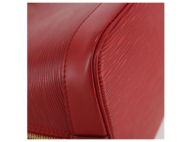 Borsa a mano LOUIS VUITTON Epi Alma Castilian Red M52147 LV Auth 197494A Rosso - vista 17