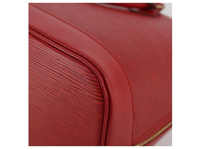 Borsa a mano LOUIS VUITTON Epi Alma Castilian Red M52147 LV Auth 197494A Rosso - vista 20