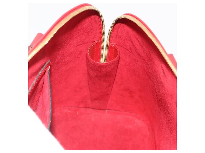 Borsa a mano LOUIS VUITTON Epi Alma Castilian Red M52147 LV Auth 197494A Rosso - vista 23