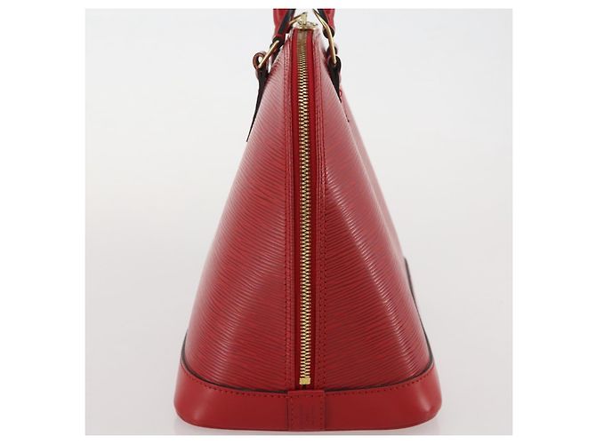Borsa a mano LOUIS VUITTON Epi Alma Castilian Red M52147 LV Auth 197494A Rosso - vista 5