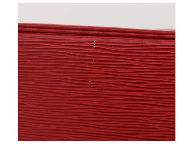 Borsa a mano LOUIS VUITTON Epi Alma Castilian Red M52147 LV Auth 197494A Rosso - vista 7