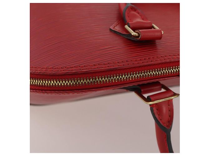 Borsa a mano LOUIS VUITTON Epi Alma Castilian Red M52147 LV Auth 197494A Rosso - vista 8