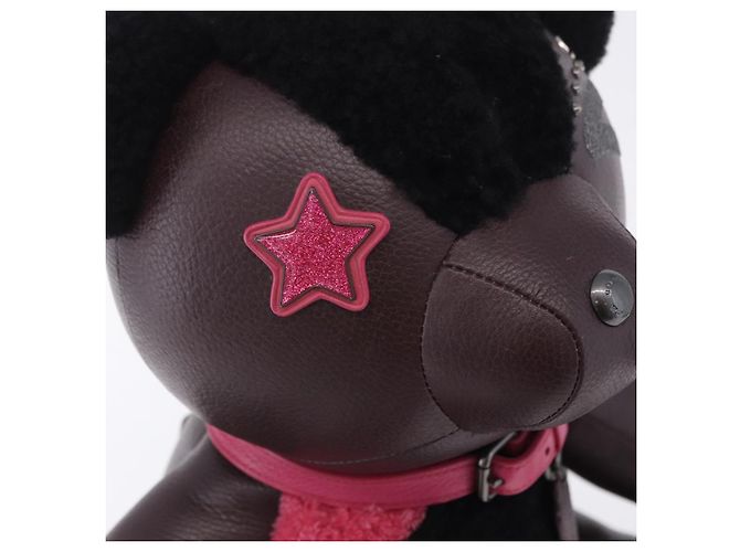 Coach Stuffed Leather Bordeaux Auth 203716 Bordò - vista 15