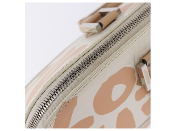 LOUIS VUITTON Monogram Graffiti Arma Horizontal White Orange M92176 Auth ka6234A Bianco Arancione Monogramma - vista 15