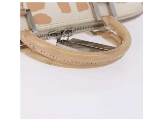 LOUIS VUITTON Monogram Graffiti Arma Horizontal White Orange M92176 Auth ka6234A Bianco Arancione Monogramma - vista 9