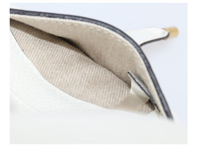 Chloé Chloe Basket Bag Handtasche aus Raffia Beige White Auth BA15563V Weiß - Ansicht 22