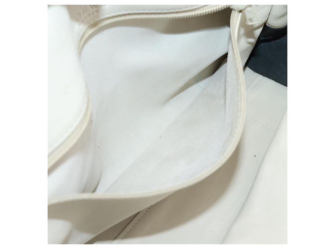 Borsa a mano LOEWE Amazona 32 Suede Beige Gold Auth 204758 D'oro - vista 23