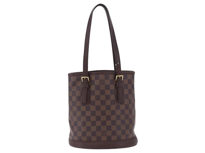 LOUIS VUITTON Damier Ebene Marais Shoulder Bag N42240 LV Auth ka6186 - Ansicht 13