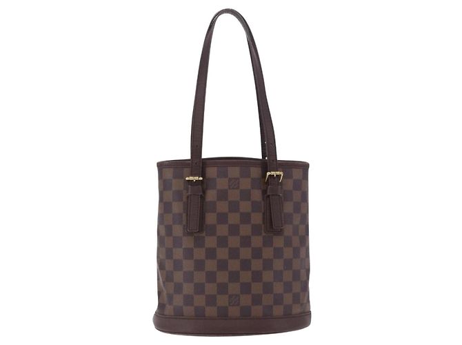 LOUIS VUITTON Damier Ebene Marais Shoulder Bag N42240 LV Auth ka6186 - Ansicht 2