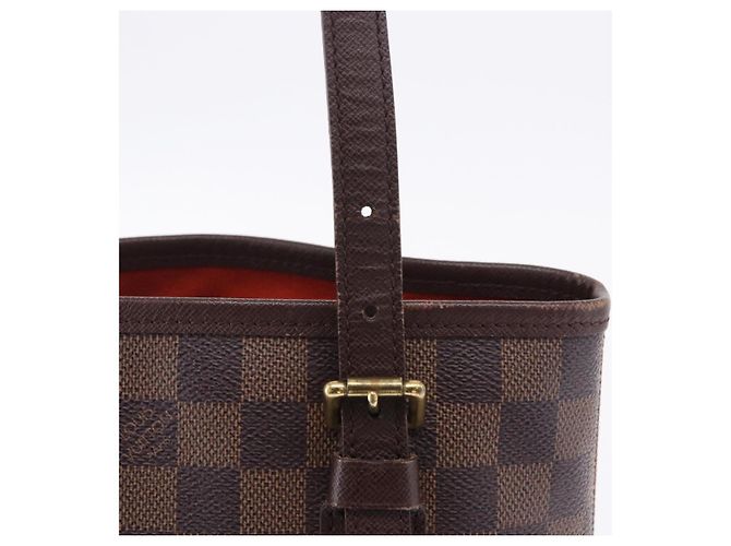 LOUIS VUITTON Damier Ebene Marais Shoulder Bag N42240 LV Auth ka6186 - Ansicht 20