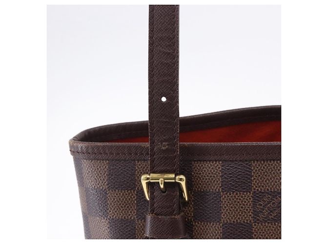 LOUIS VUITTON Damier Ebene Marais Shoulder Bag N42240 LV Auth ka6186 - Ansicht 21