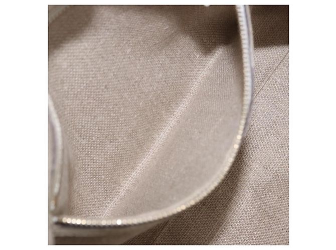 Borsa GUCCI Canvas Beige Gold 170009 Auth 204360V D'oro - vista 25