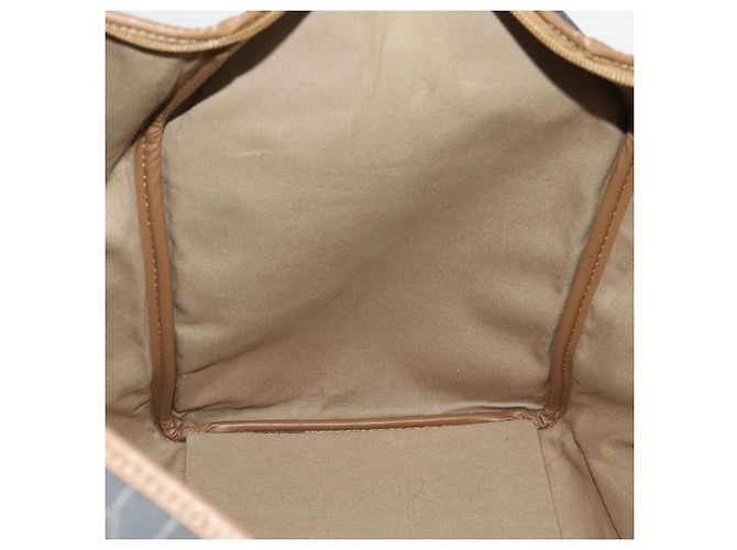 Borsa Boston Christian Dior Honeycomb Canvas PVC 2way Nero Oro Auth 200022A D'oro - vista 20